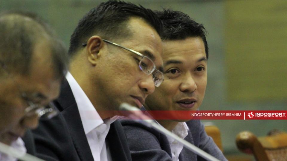 Wakil Ketua III Satlak Prima, Taufik Hidayat (kanan). - INDOSPORT